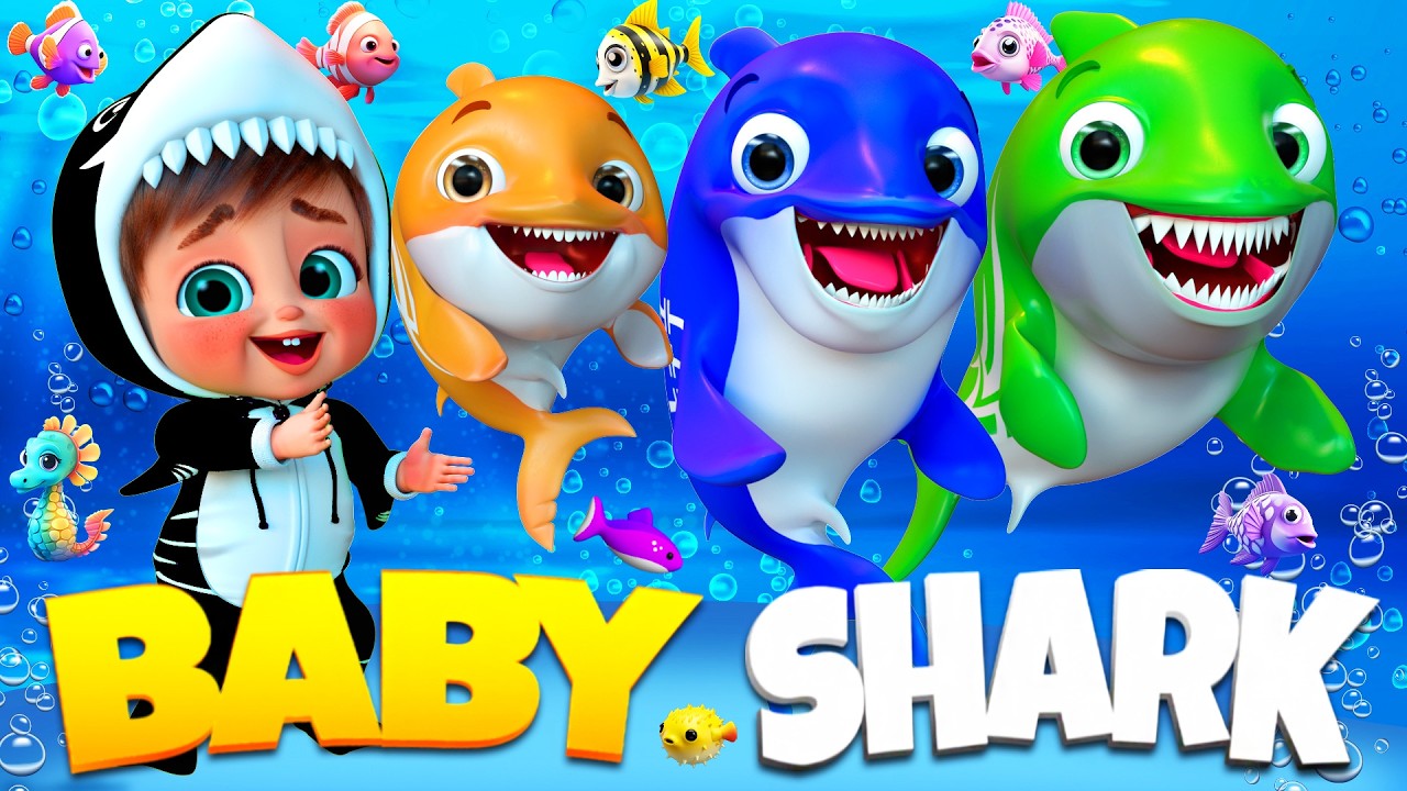 Doo Doo Baby Shark Ocean Fun - Nursery Rhymes & Kids Songs #nurseryrhymes #babyshark