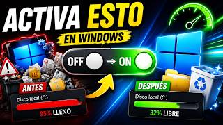 Activa ESTO en Windows y tu PC dejará de llenarse de basura ⚡