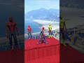 Spider-Man Ragdoll vs GTA 5 Physics 😂 ep.44 | Insane Falls, Crashes & Funny Moments! #shorts