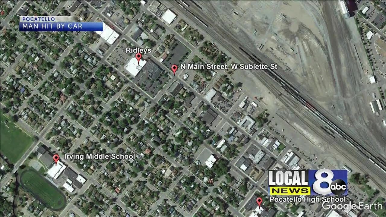 Pedestrian seriously injured after hit by a car - YouTube