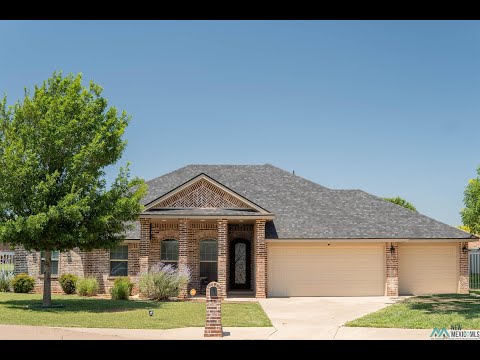 212 Dominion Way, Clovis, NM home video tour