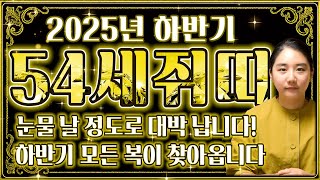 🌟2025년 1972년 54세 쥐띠 운세🌟미리 축하드립니다! X월 두번 다시 없을 엄청난 기회가 왔습니다 눈물나게 힘들었던 일들을 보상받고 조상님이 올해 수백억 벌어다주는 개띠운세