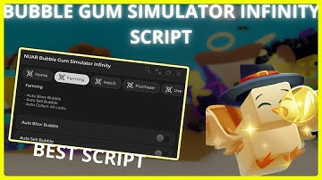 BUBBLE GUM SIMULATOR INFINITY Script - AUTO FARM, HATCH, RIFT