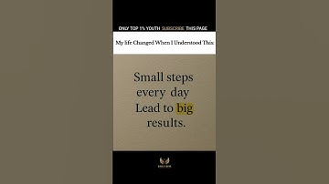 Small Steps 🚶‍♂️ Big Wins Begin with Daily Effort