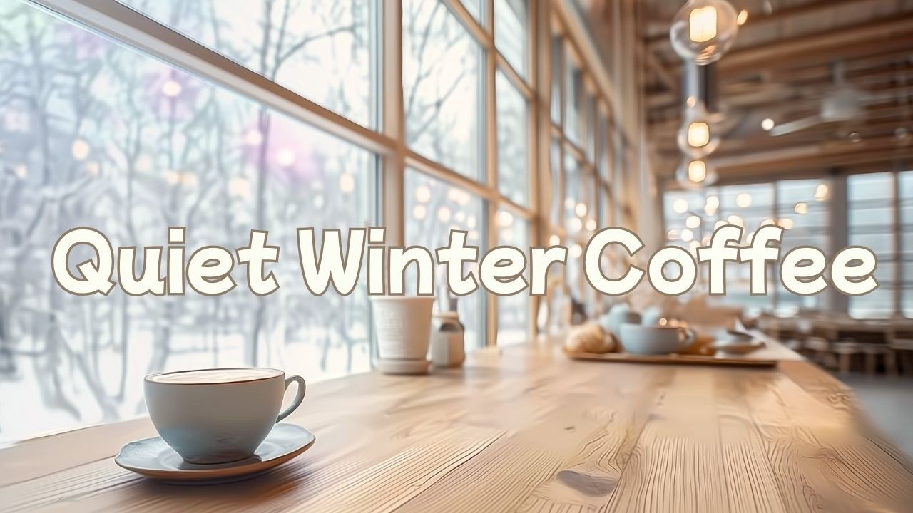 A Quiet Winter Café | Soft Acoustic Lo-Fi for Calm Mornings