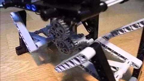 Lego Technic Vertical Link 4 Legs Bug Robot 007