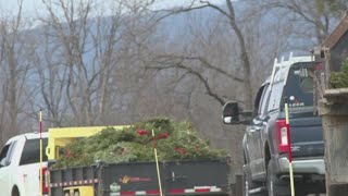 Volunteers participate in 'Operation Clean Sweep' at Indiantown Gap National Cemetery