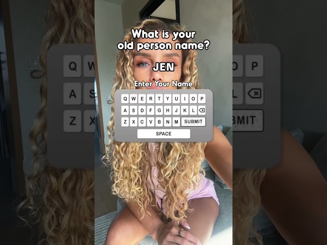 My old person name | Jena Frumes