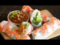 Easy vietnamese rice paper rolls ready in 10 minutes