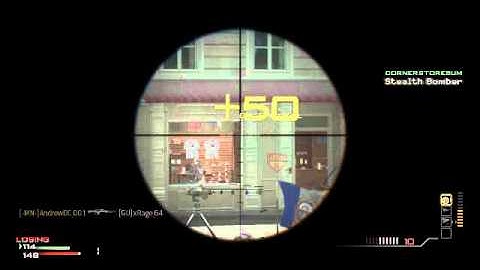 AndrewDC_001 - MW3 Amazing barrett gameplay