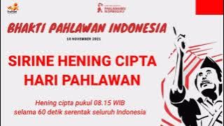 Sirine Hening Cipta Hari Pahlawan