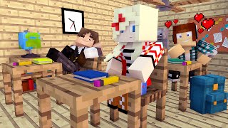 Minecraft: Namorada Perfeita #01 - Romance Na Escola !! screenshot 4