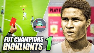 MOST SHOCKING THING I'VE SEEN ON FIFA!!! FIFA 20 FUT CHAMPS HIGHLIGHTS PART 1