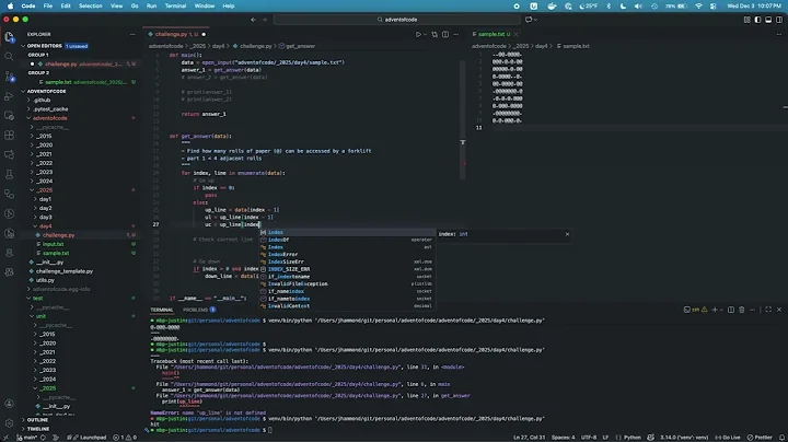 Advent of Code 2025 Day 4