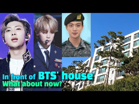 [BTS] In front of their house - What ARMY prepared for BTS - 2023 Jin Day Jin's birthday