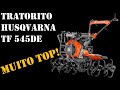 Motocultivador Husqvarna TF545DE - O primeiro teste do tratorito