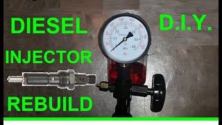 Budget Cummins 12V Injector Rebuild & Pop Pressure Test