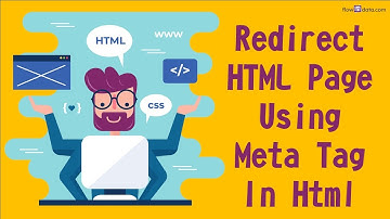 Redirect html page using meta tag in html