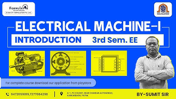 Introduction to Electrical Machine-I #aku #3rdsem #semester #btech #electrical #ee #eee