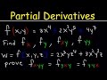 Partial derivatives  multivariable calculus