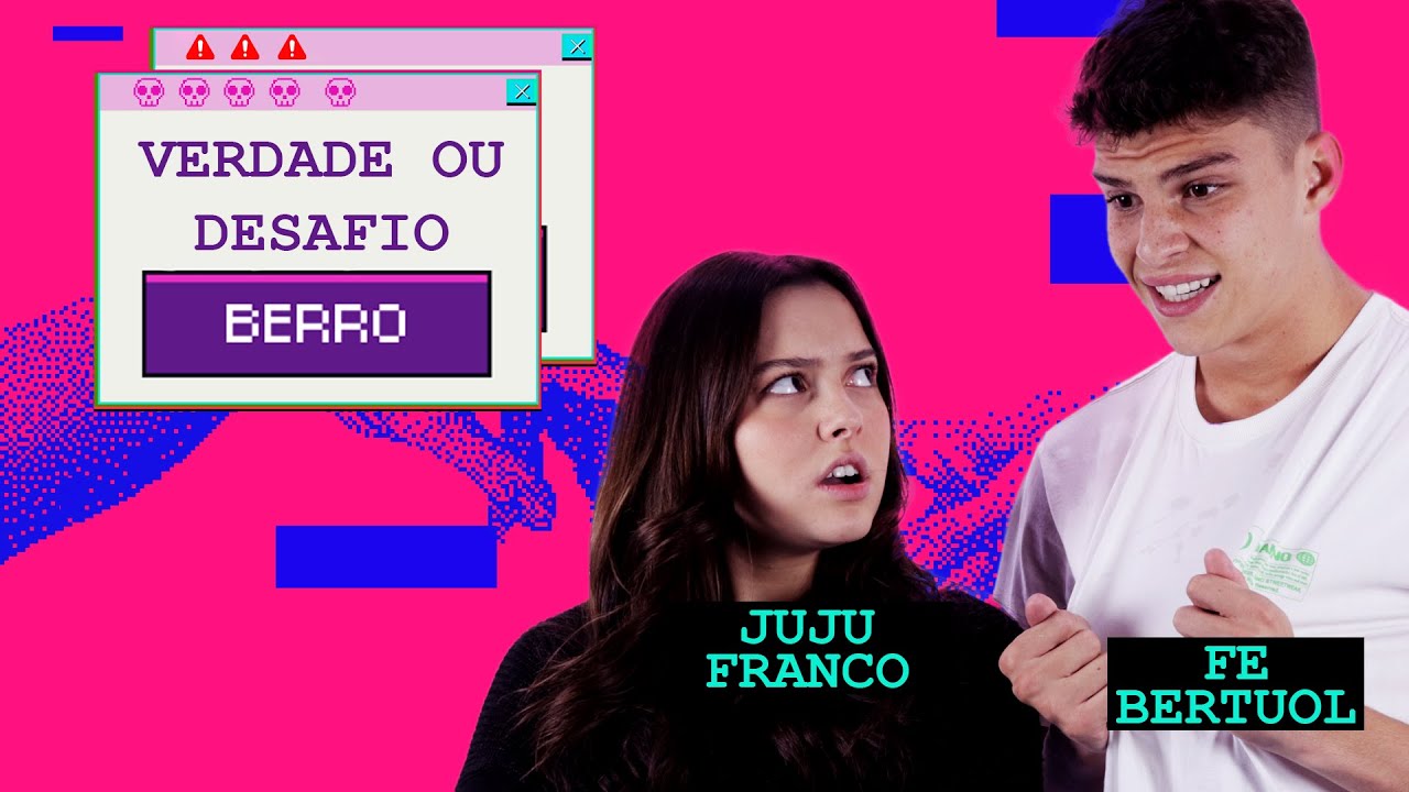 JUJU FRANCO em dúvida entre BERTUOL e OUTRO CONTATINHO? #JULIPE encara VERDADE OU DESAFIO