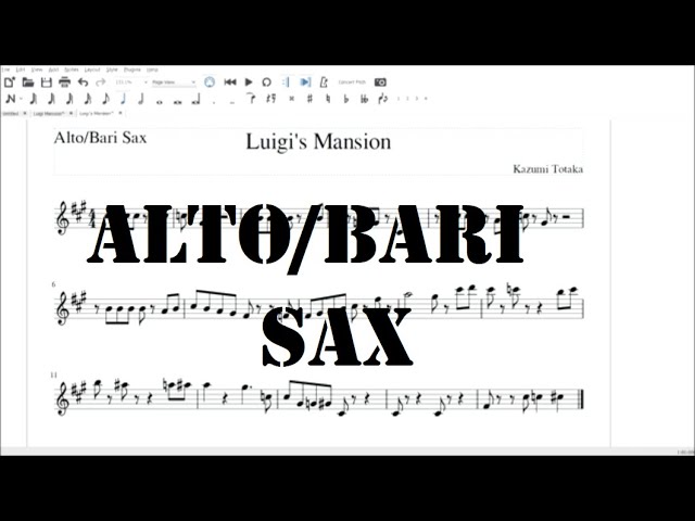 Luigi's Mansion Main Theme Medley Sheet music for Piano (Solo)