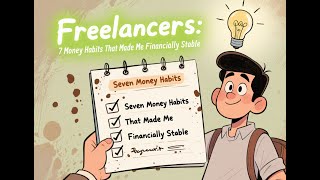 7 Money Habits Every Freelancer Must Master (Stop the Income Rollercoaster!) #shorts