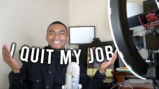 I Quit My Job to Become a FULL TIME YOUTUBER (Law of Attraction Success Story)