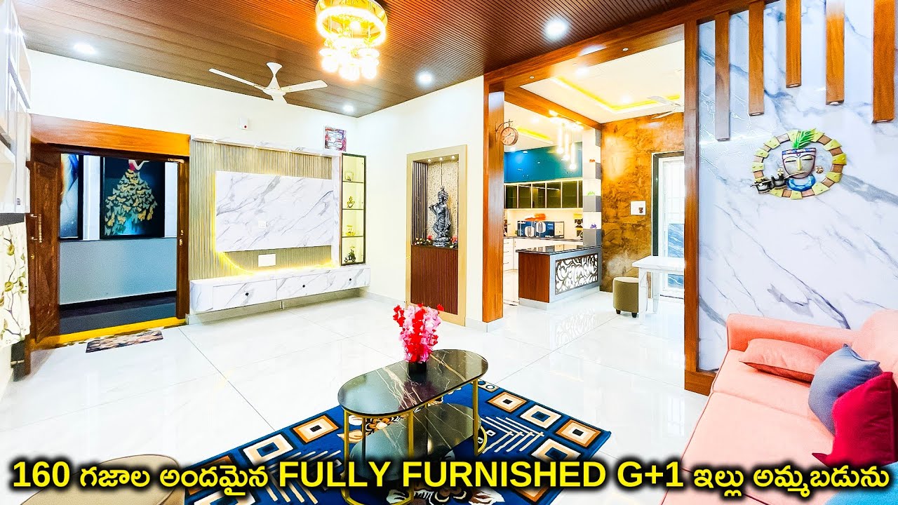 Fully Furnished G+1 House || 160 Sq Yards House || Independent House For Sale in Hyderabad 