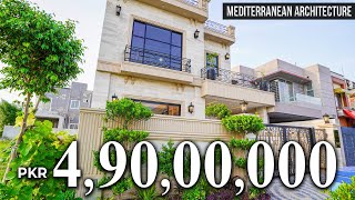 10 Marla MEDITERRANEAN ARCHITECTURE  House in DHA Lahore by Syed Brothers