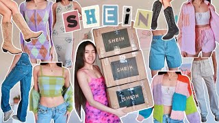 HUGE SHEIN TRY-ON HAUL (50+ items) | Trendy \& Affordable Fall 2021 back to school outfit ideas