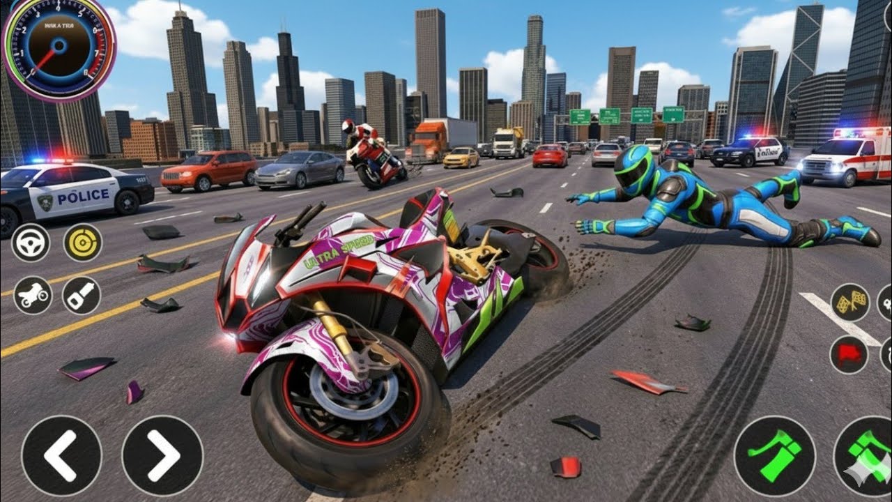 3D Motocross Bike Racing Challenge Racer - MotoGP Bike Racing 3D Game - Android Bike Gameplay #28