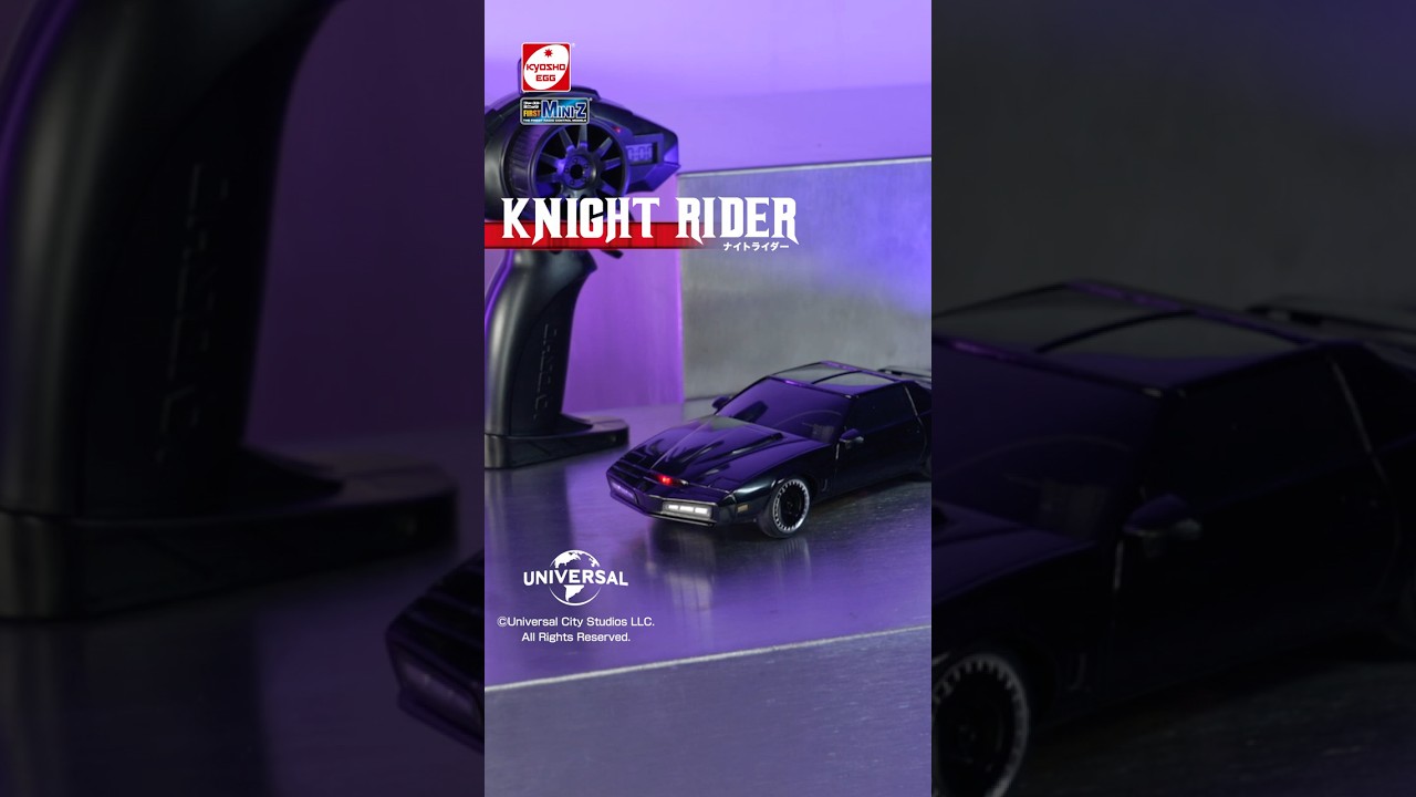 京商エッグ】FIRST MINI-Z ナイトライダー｜KNIGHT RIDER - YouTube