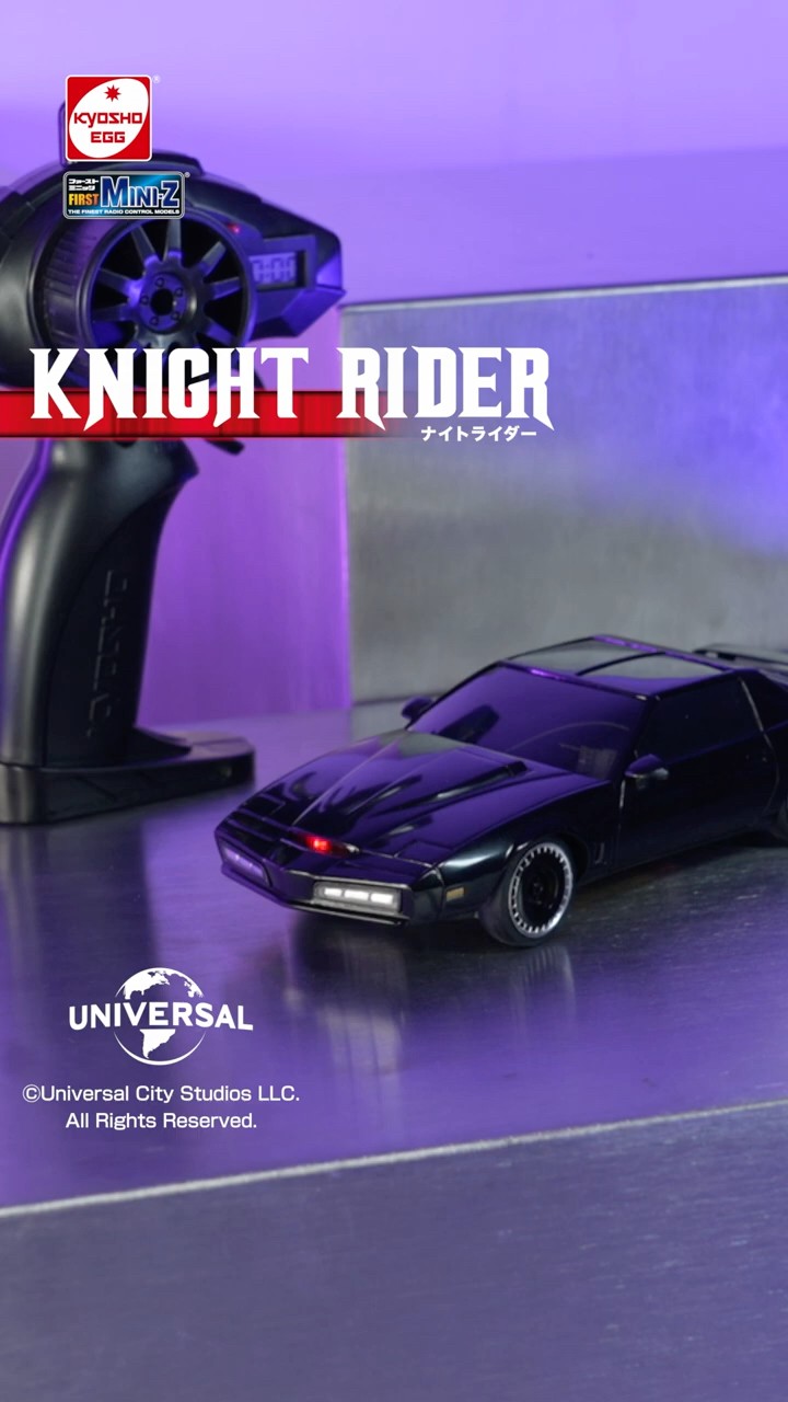 京商エッグ】FIRST MINI-Z ナイトライダー｜KNIGHT RIDER - YouTube