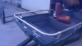 Jon Boat Mods part 1- Side Rails