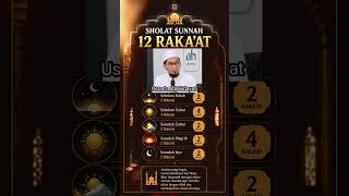 Sholat Sunnah 12 raka'at#short