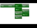 Dreamweaver Horizontal Spry Menu Bar Guide