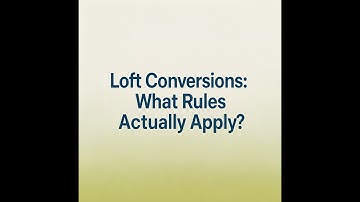 Loft Conversions: What Rules Actually Apply in the UK?