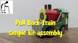 Pull Back Train simple kit assembly