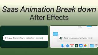 SAS Inspired Search Bar Animation in After Effects