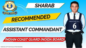 RECOMMENDED| Assistant Commandant #icg #ssbinterview #cds #ssb #oir #afcat #cds #ssb #defence #icg