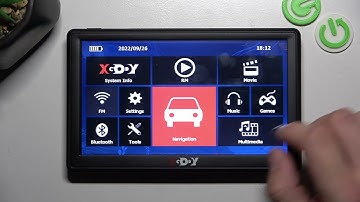 How to Control Navigation Route on XGODY 718BT 7" Inch Car GPS Navigation SAT Bluetooth