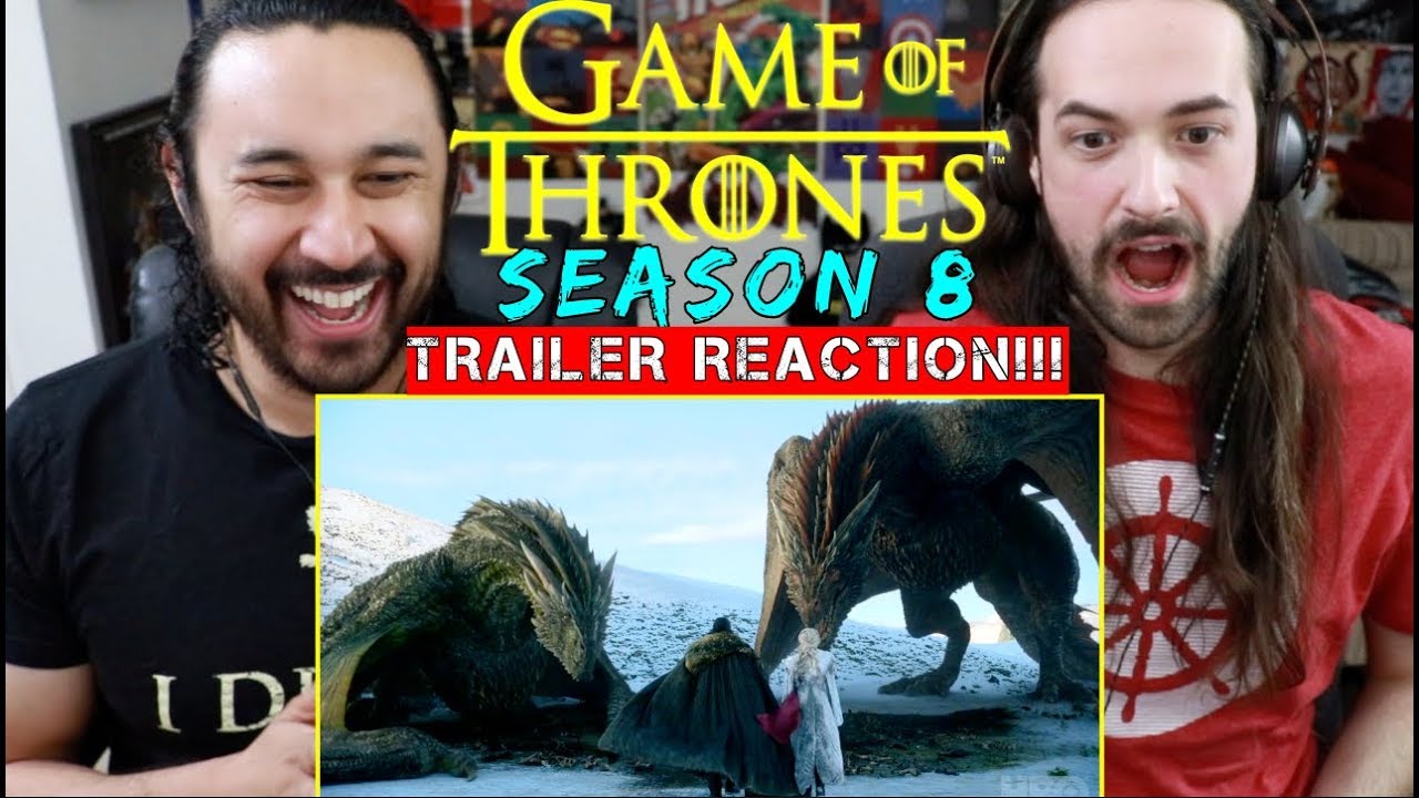Game Of Thrones Season 8 Official Trailer Reaction Youtube