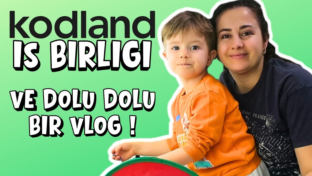 KODLAND İş Birliği! | Kahvaltıdan Akşam Yemeğine Dolu Dolu Vlog 🧠 [ + Alışveriş Keyfi ]
