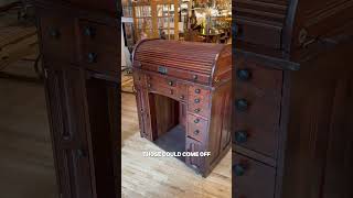 Roll-Top Watchmaker or Jeweler's Desk (212) 989-8814 to Inquire  #antiques #nyc