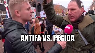 Antifa vs. Pegida
