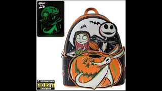 The Nightmare Before Christmas Disney 100 Glow-in-the-Dark Mini-Backpack - Exclusive