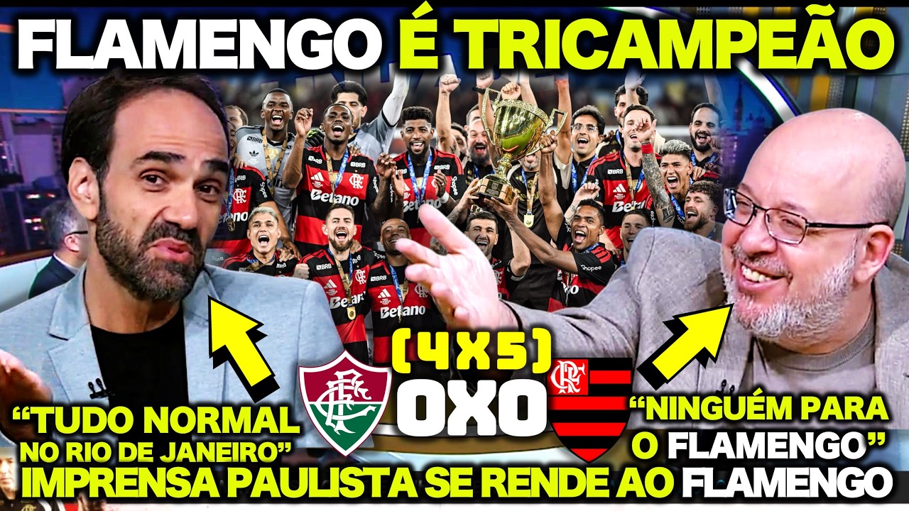 🚨 OLHA O QUE A IMPRENSA PAULISTA FALOU do FLAMENGO ! 