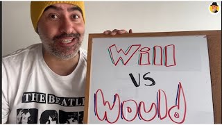 When to use WILL vs WOULD simply in ENGLISH