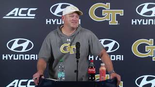 Brent Key Fall Camp 2026 Press Conference (August 3, 2026)